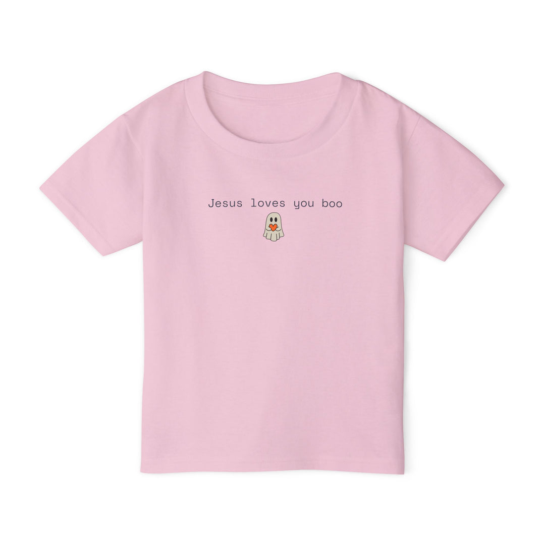 Jesus Loves You Boo Toddler Tee