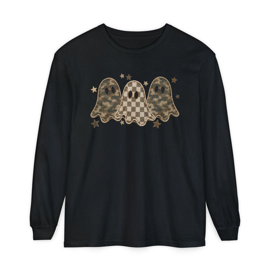 Ghost Camo Crew Long Sleeve Tee