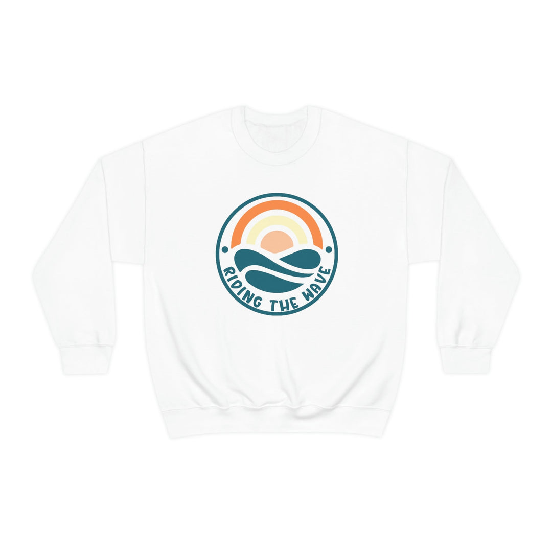 Riding the Wave Crewneck 32698559848836982338 60 Sweatshirt Worlds Worst Tees