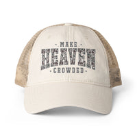 Make Heaven Crowded Women's Washed Mesh-Back Cap