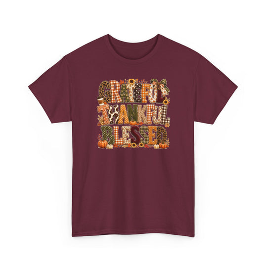 Greatful Thankful Blessed Tee