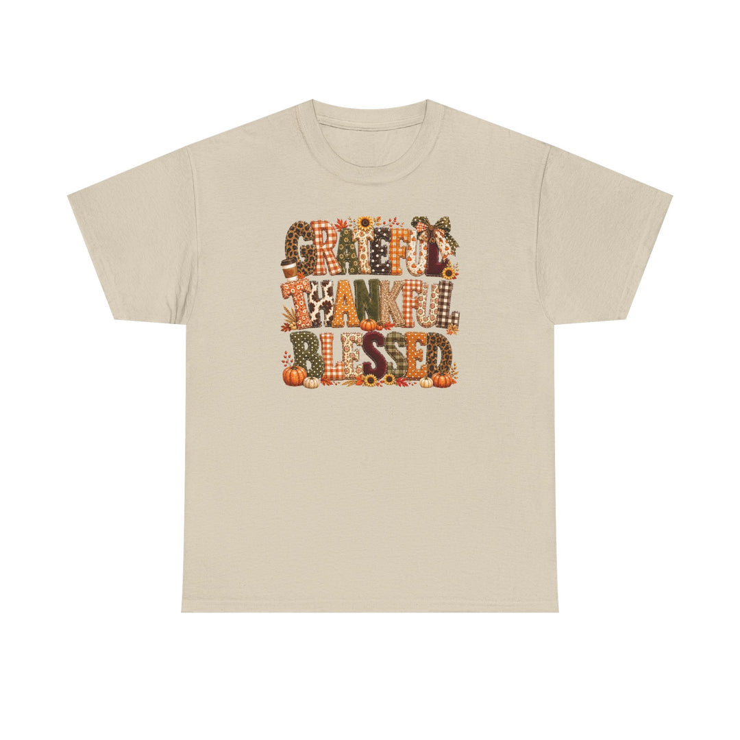 Greatful Thankful Blessed Tee