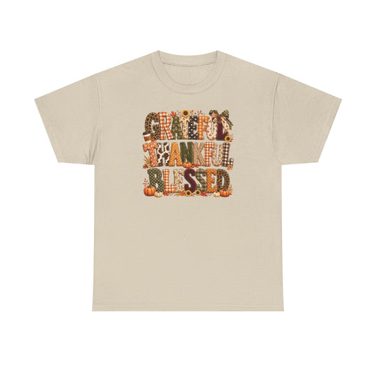 Greatful Thankful Blessed Tee
