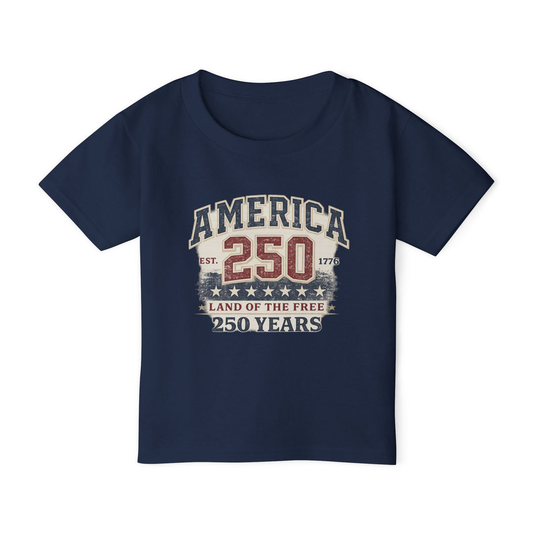 America 250 Years Toddler Tee