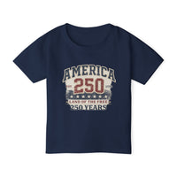 America 250 Years Toddler Tee
