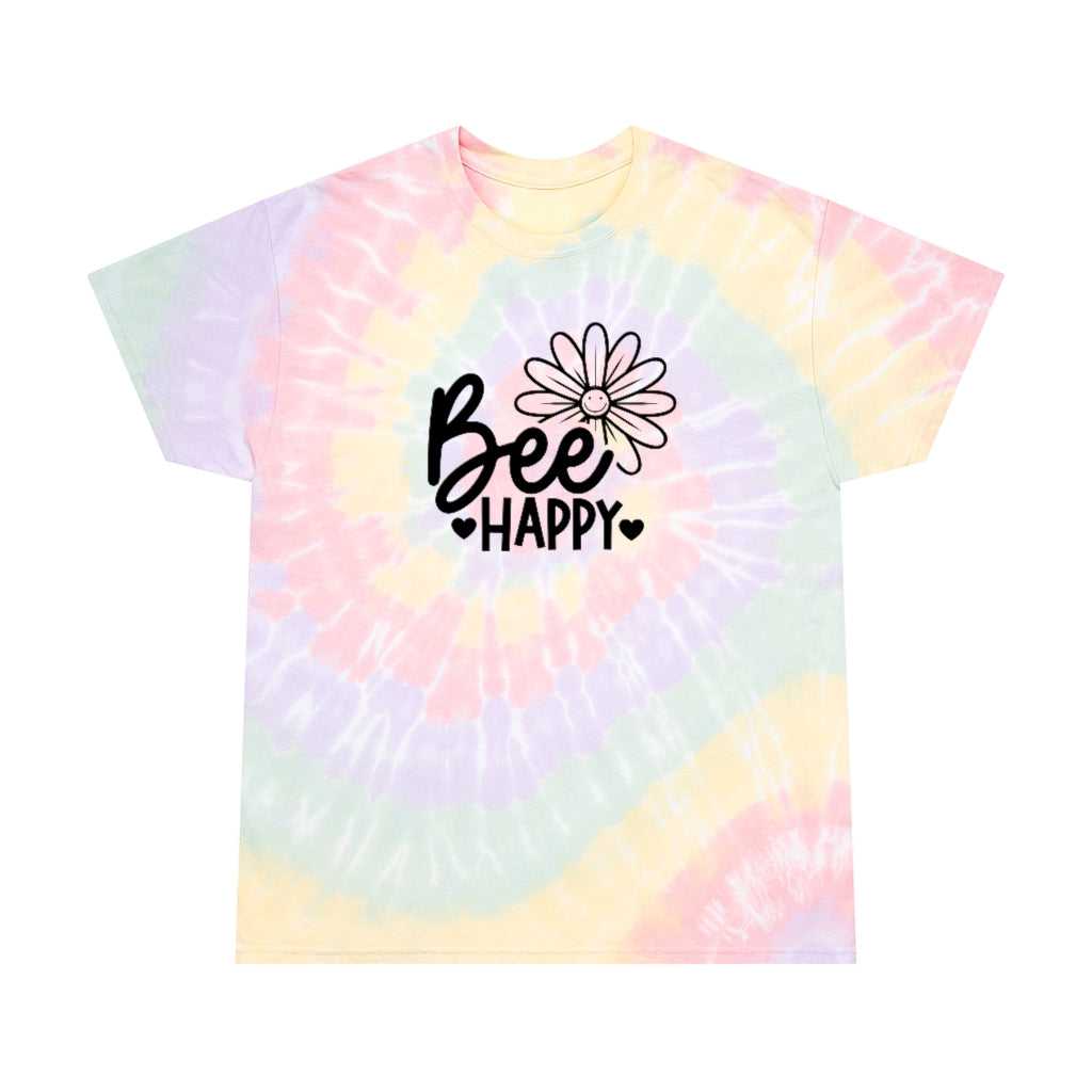 Bee Happy Tie Dye Tee 84211987036296386475 24 T-Shirt Worlds Worst Tees