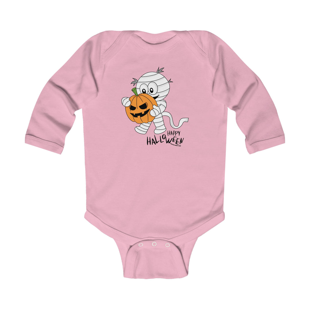 Happy Halloween Mummy Long Sleeved Onesie