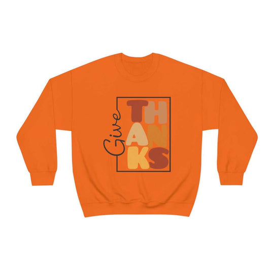 Give Thanks Crewneck 33400997722738394464 44 Sweatshirt Worlds Worst Tees