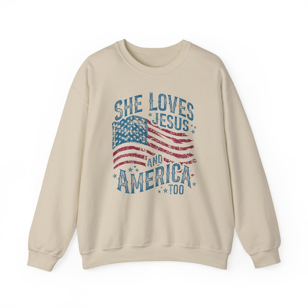 She Loves Jesus and America Crew