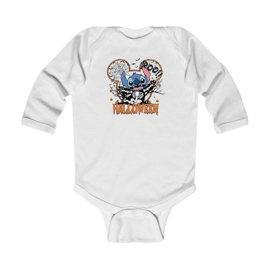Blue Stitch Halloween Long Sleeve Onesie 65109076638067014008 19 Kids clothes Worlds Worst Tees