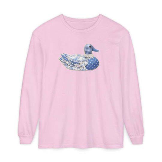 Patchwork Duck Long Sleeve Tee