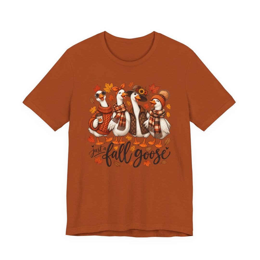 Just a Fall Goose Tee