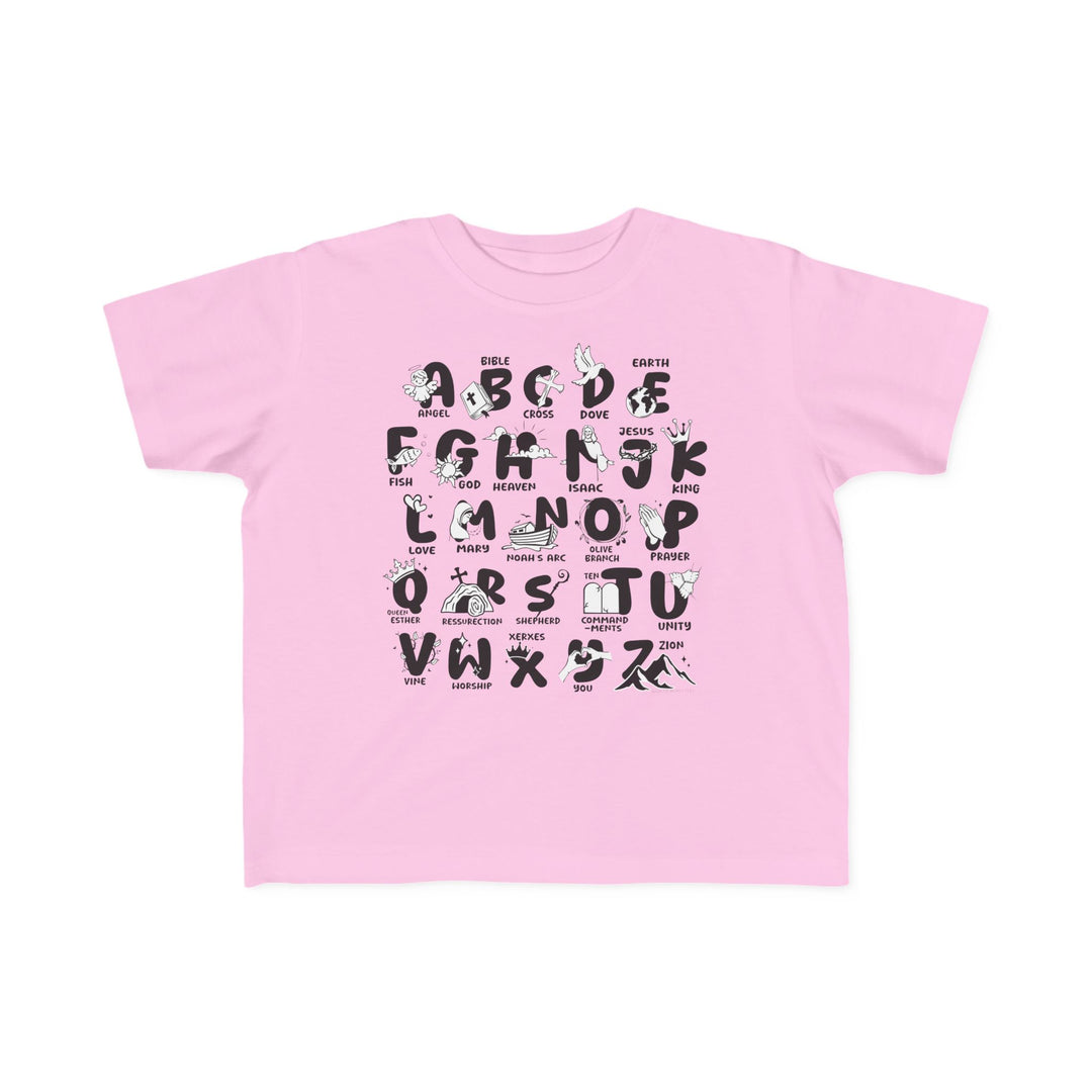 Bible Alphabet Toddler Tee