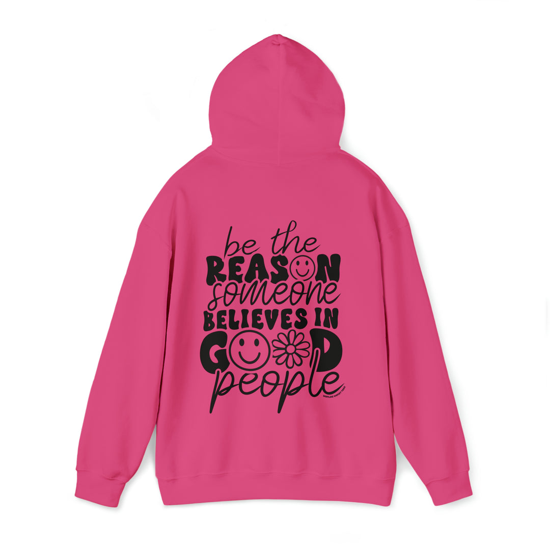 Unisex Be the Reason Sweatshirt, a cozy blend of cotton and polyester. Ribbed knit collar, no itchy seams. Loose fit, sewn-in label. Sizes S-5XL.