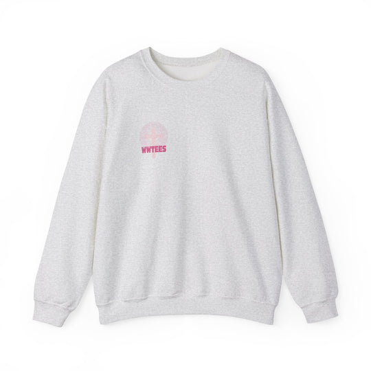 Unisex heavy blend crewneck sweatshirt, Good Things are Coming Crew, with ribbed collar and durable stitching, ideal for comfort and ethical sourcing.