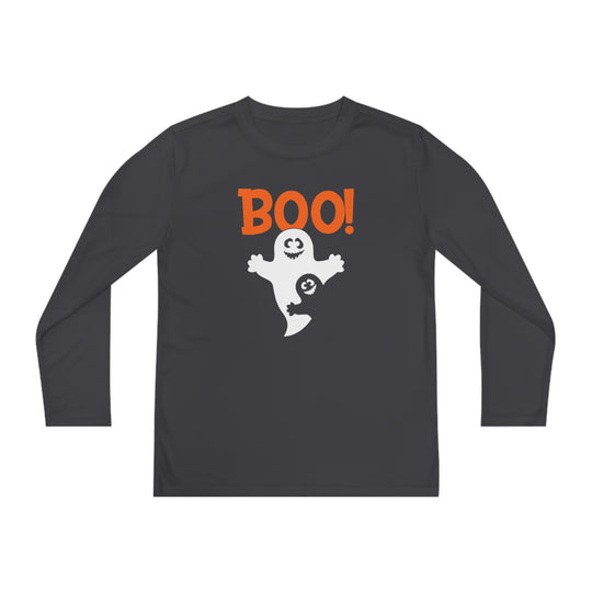 Boo Long Sleeve Youth Tee