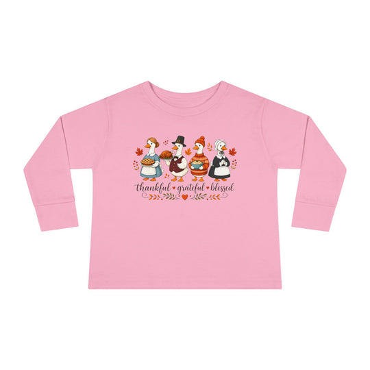 Thankful Goose Toddler Long Sleeve Tee