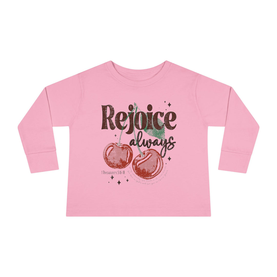 Rejoice Toddler Long Sleeve Tee