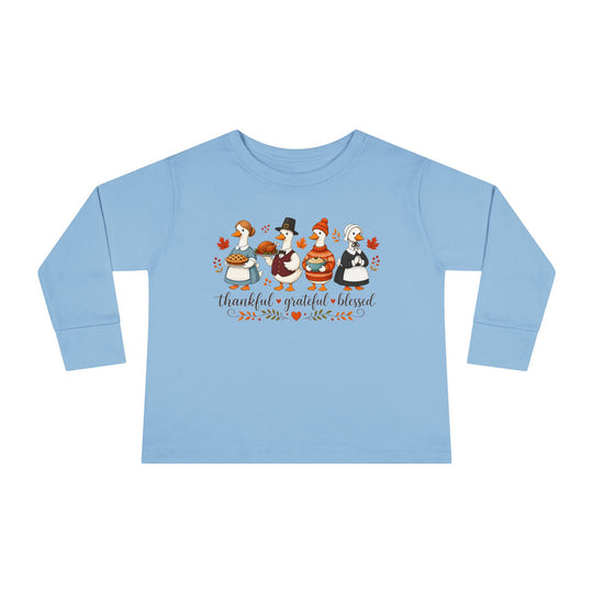 Thankful Goose Toddler Long Sleeve Tee
