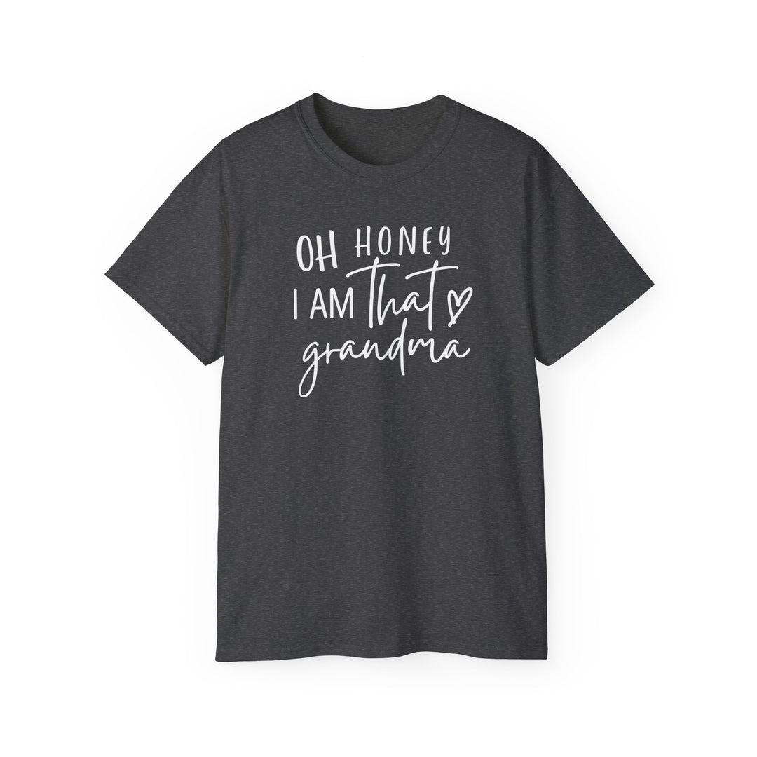 Unisex black tee with white text, ideal for all seasons. Made of 100% US cotton, classic fit with ribbed collar. Tear-away label for comfort. Ethically sourced materials. From 'Worlds Worst Tees'.