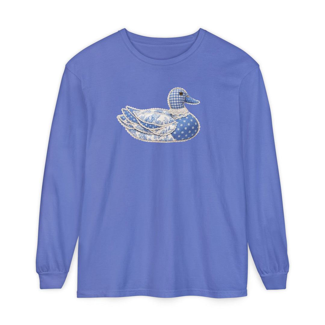 Patchwork Duck Long Sleeve Tee