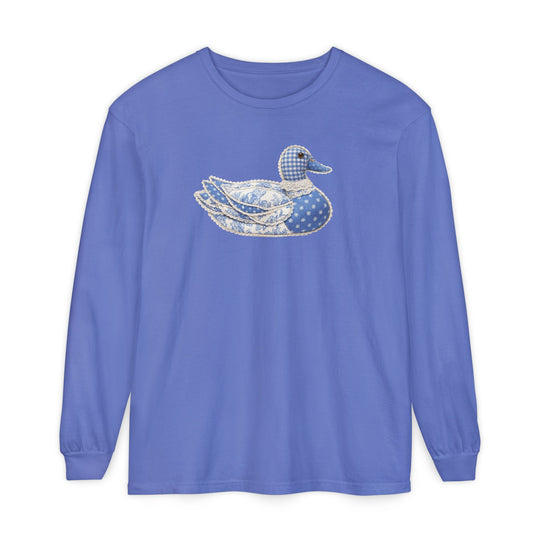 Patchwork Duck Long Sleeve Tee