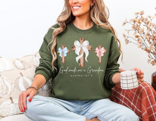 God Made Me a Girl - Boy Grandma Crew