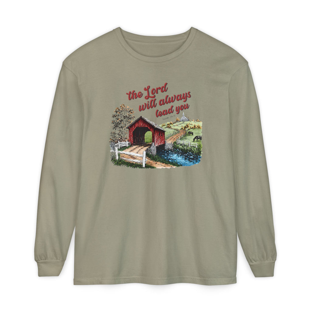 The Lord Will Lead You Long Sleeve Tee