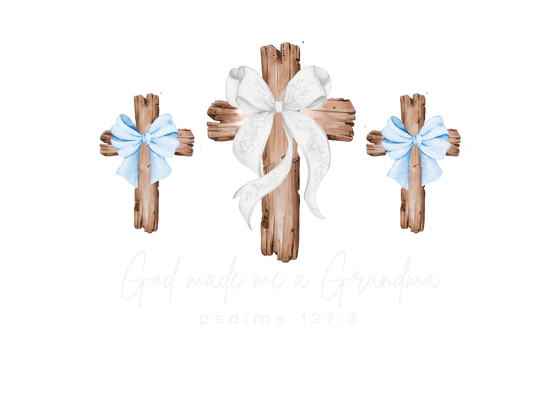 God Made Me a Boy Grandma Tee