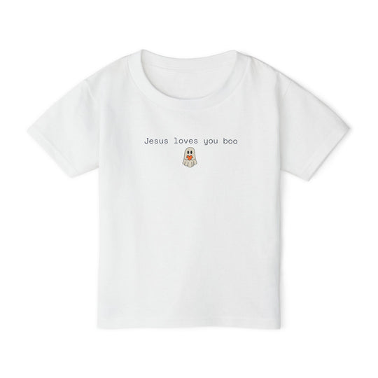 Jesus Loves You Boo Toddler Tee