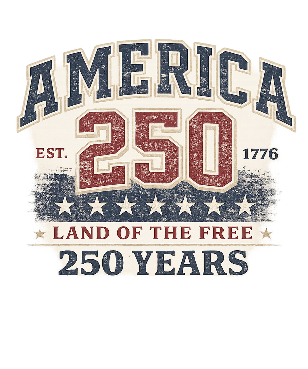 American 250 Years Baby Tee