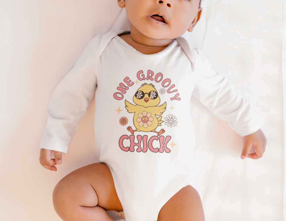 One Groovy Chick Onesie