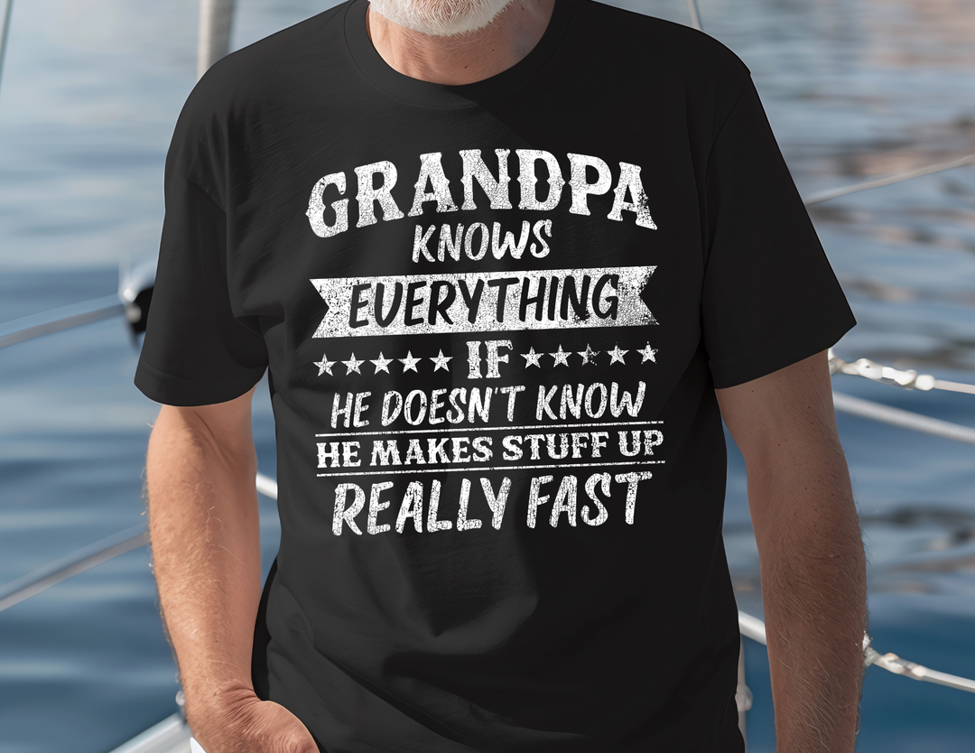 Grandpa Knows Everything Tee