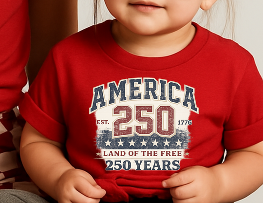 America 250 Years Toddler Tee