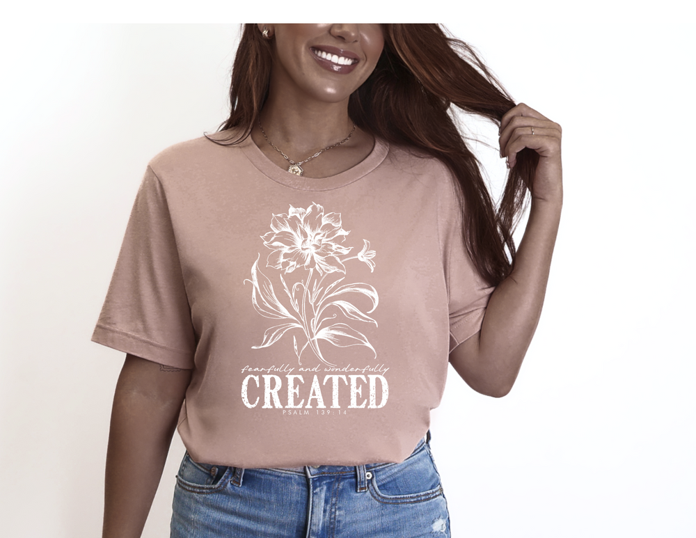 Unisex short sleeve jersey tee, classic fit with ribbed knit collars, tapered shoulders, dual side seams, made from soft Airlume cotton for comfort and durability.