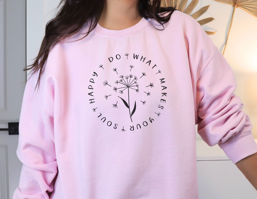 Happy Soul Crewneck 32268068806506425545 44 Sweatshirt Worlds Worst Tees