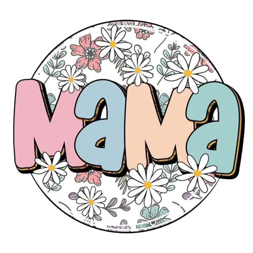 A classic fit unisex heavy cotton tee featuring a circle of flowers and text, ideal for casual fashion. No side seams, durable tape on shoulders, and ribbed knit collar. Sassy Mama Flower Tee.