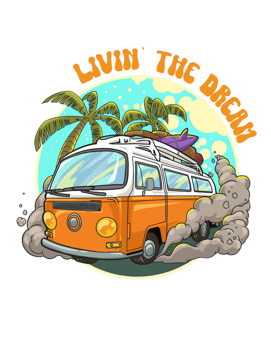 Livin' the Dream Tee 38193953301770527972 24 T-Shirt Worlds Worst Tees