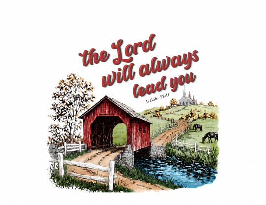 The Lord Will Lead You Long Sleeve Tee
