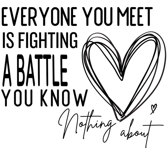 Hand-drawn heart sketch on a Fighting a Battle hoodie, symbolizing comfort and style with a cozy cotton-polyester blend and practical features.