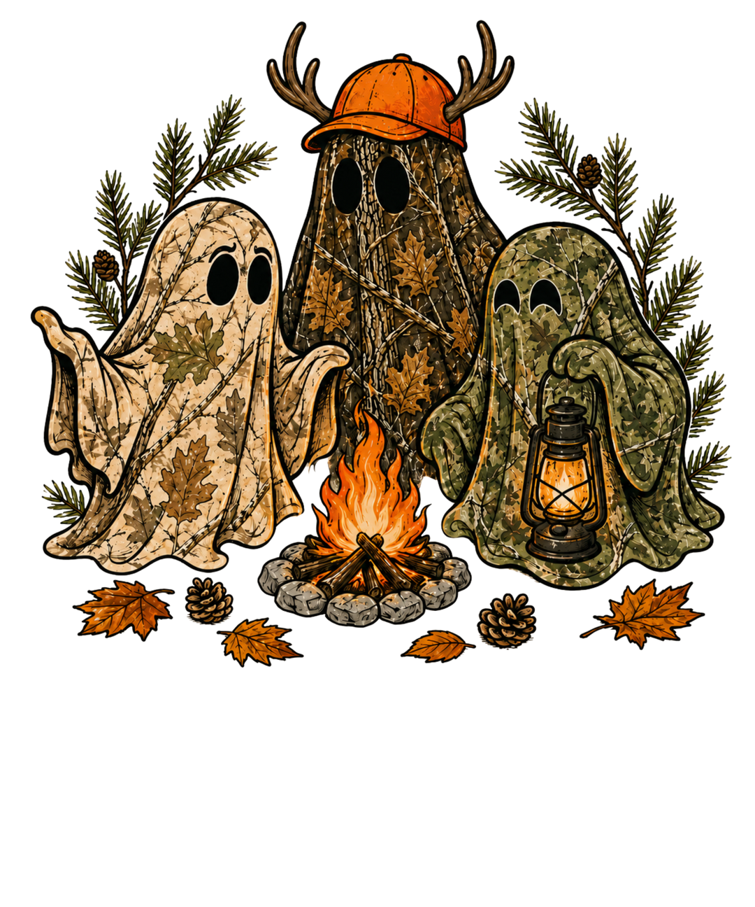 Ghost Deer Onesie