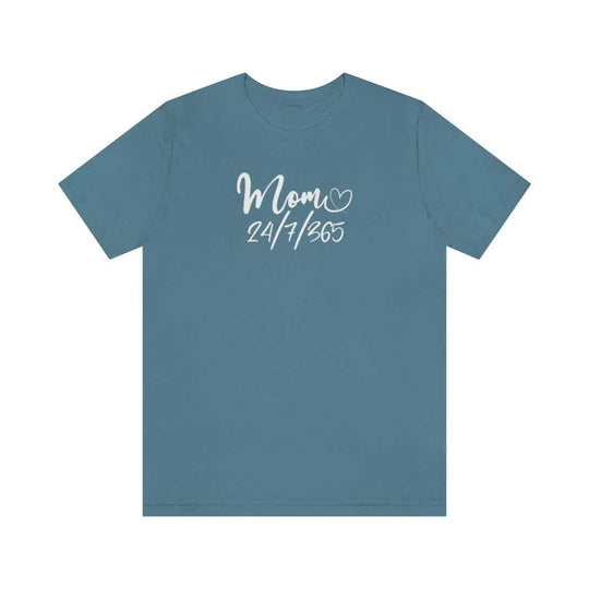 Mom 24/7 Tee 15797533499962832135 24 T-Shirt Worlds Worst Tees