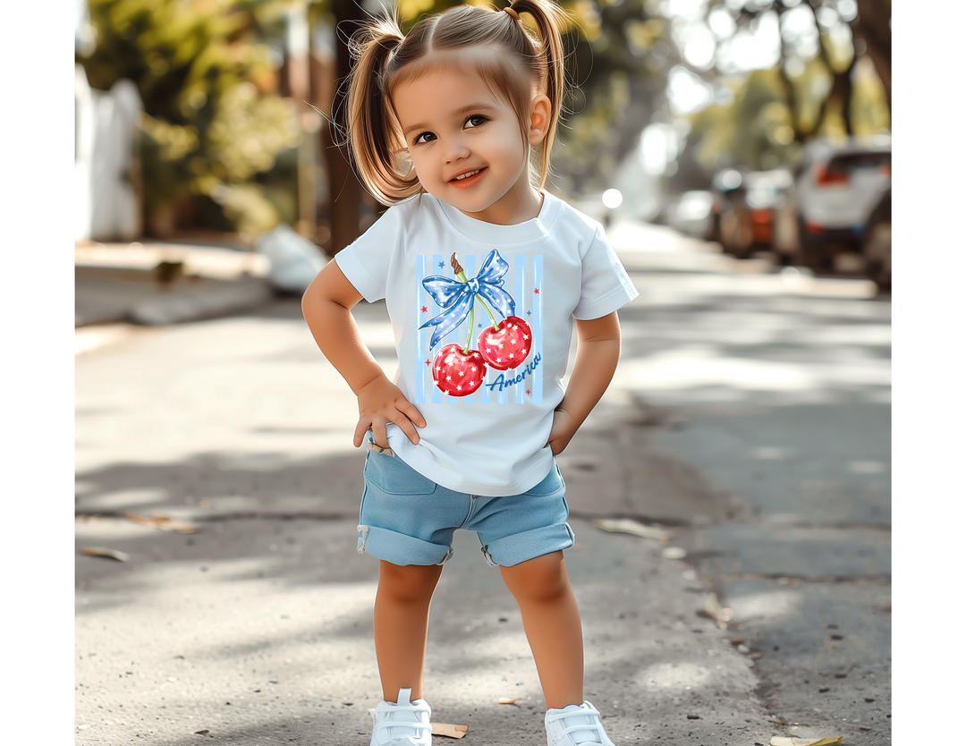 American Cherry Toddler Tee