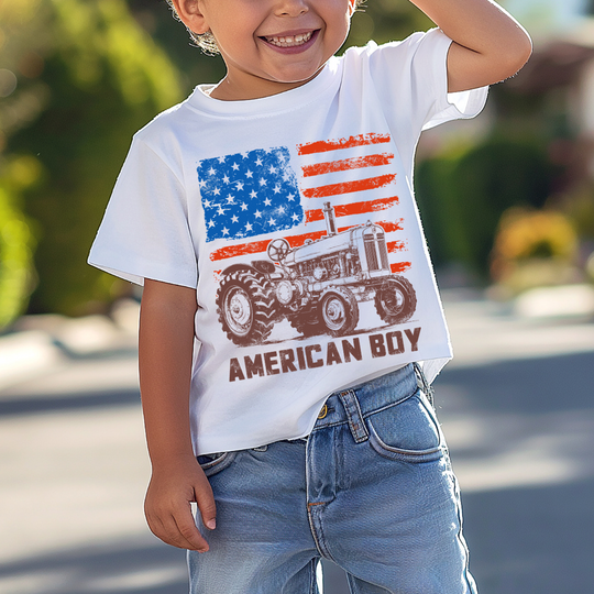 American Boy Toddler Tee