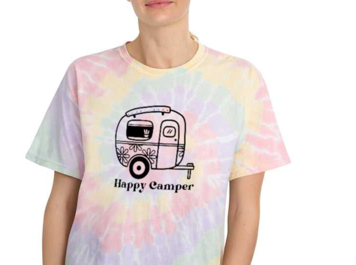 Happy Camper Tie-Dye Tee 22419730821166168462 26 T-Shirt Worlds Worst Tees