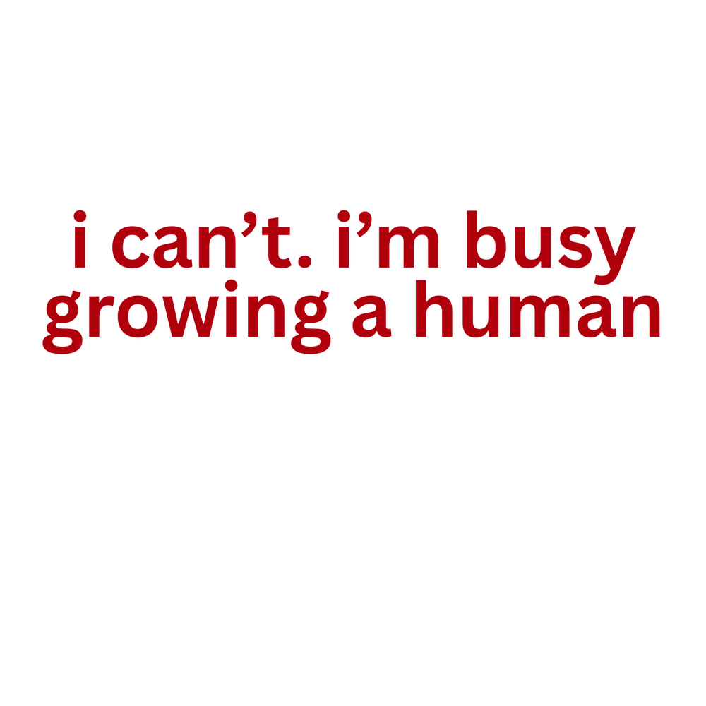 Embroidered camo trucker hat with i can’t. i’m busy growing a human phrase, featuring a low-profile, adjustable fit, perfect for style and functionality.