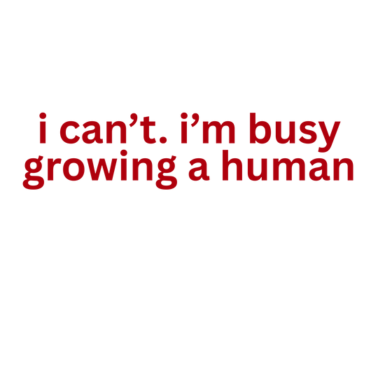 Embroidered camo trucker hat with i can’t. i’m busy growing a human phrase, featuring a low-profile, adjustable fit, perfect for style and functionality.