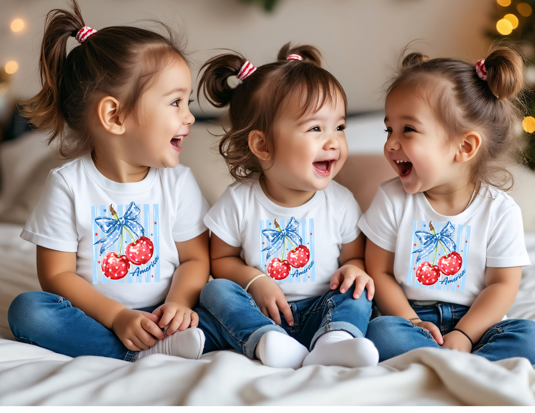 American Cherry Baby Tee