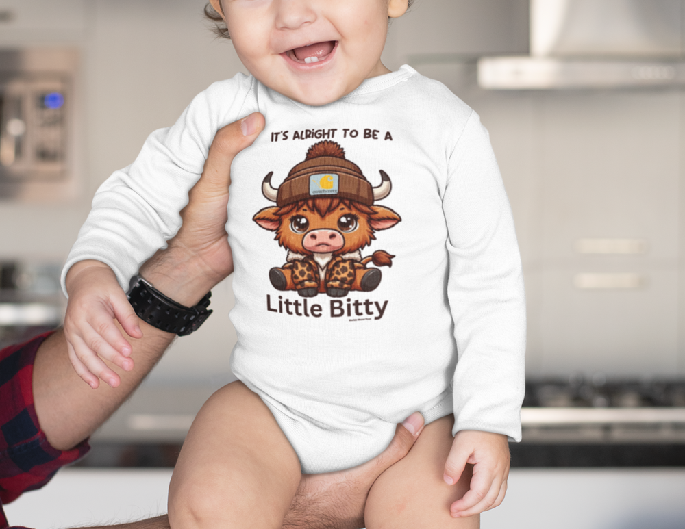 Little Bitty Long Sleeve Onesie