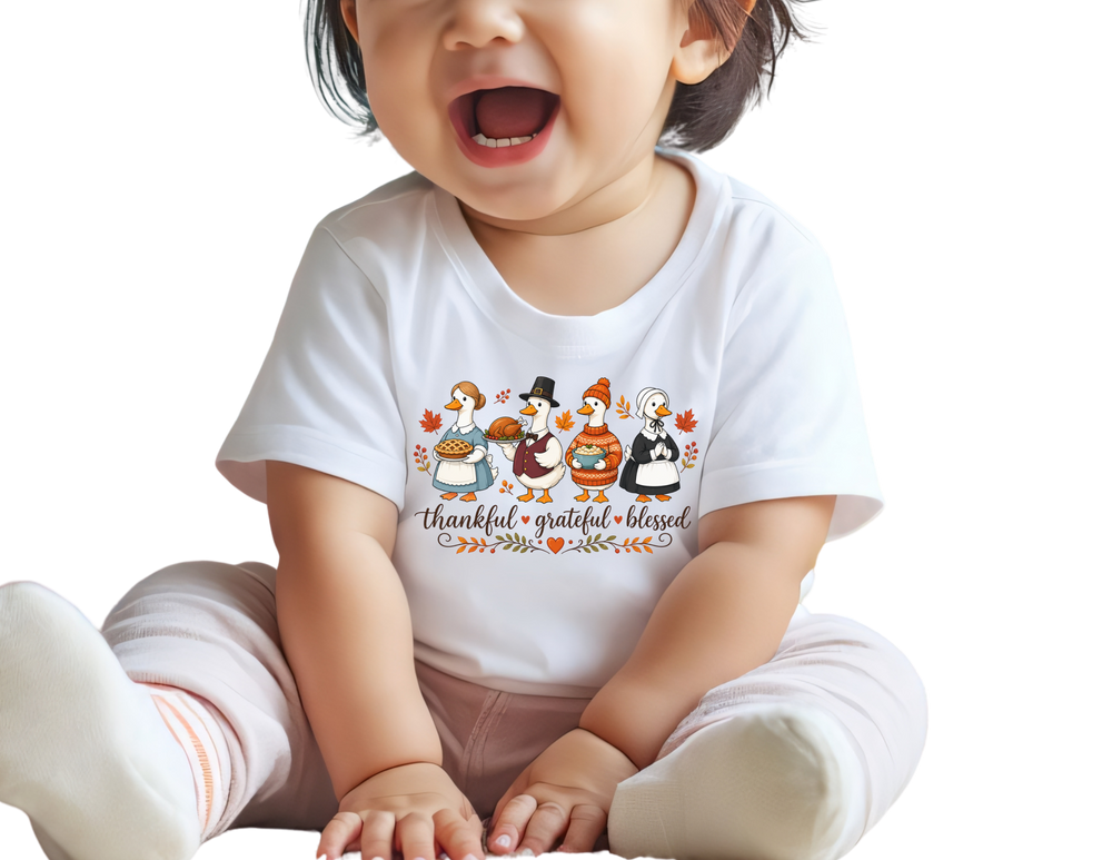 Thankful Goose Baby Tee